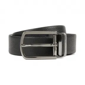 雨果博斯/Hugo Boss 男士可拆卸带扣双面皮革腰带 hbas50408106001