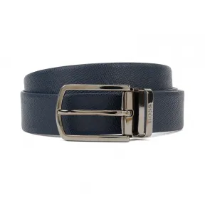 雨果博斯/Hugo Boss 男士可拆卸带扣双面皮革腰带 hbas50408106402