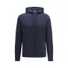 雨果博斯/Hugo Boss 隐形手机袋拉链连帽运动衫 hbas50410339410