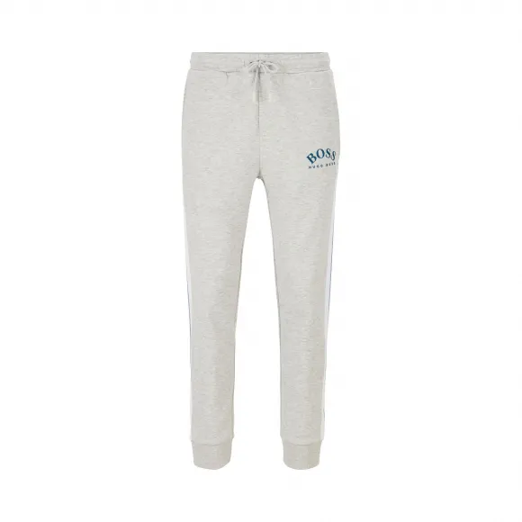 雨果博斯/Hugo Boss 男士弧形徽标修身慢跑裤 hbas50418726057