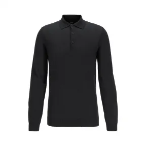 雨果博斯/Hugo Boss 男士金属光泽羊毛针织布修身 Polo 衫 hbas50419129001