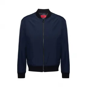 雨果博斯/Hugo Boss 个性刺绣艺术风装饰修身飞行员夹克 hbas50421298405