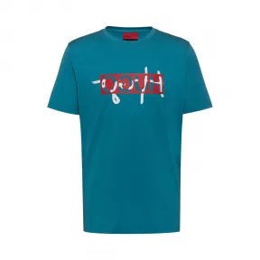 雨果博斯/Hugo Boss 新一季倒置标识常规款 T 恤 hbas50421541449