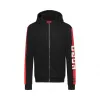 雨果博斯/Hugo Boss 男士对比色侧条纹连帽运动衫 hbas50421654001
