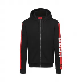 雨果博斯/Hugo Boss 男士对比色侧条纹连帽运动衫 hbas50421654001