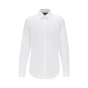 雨果博斯/Hugo Boss 男士意大利牛津布修身衬衫 hbas50422080100