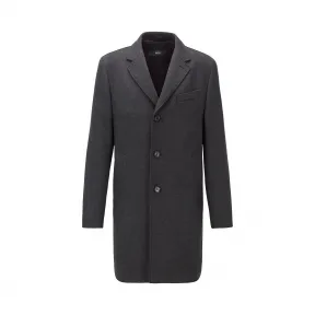 雨果博斯/Hugo Boss 男士弹力混色面料修身正装大衣 hbas50422595030