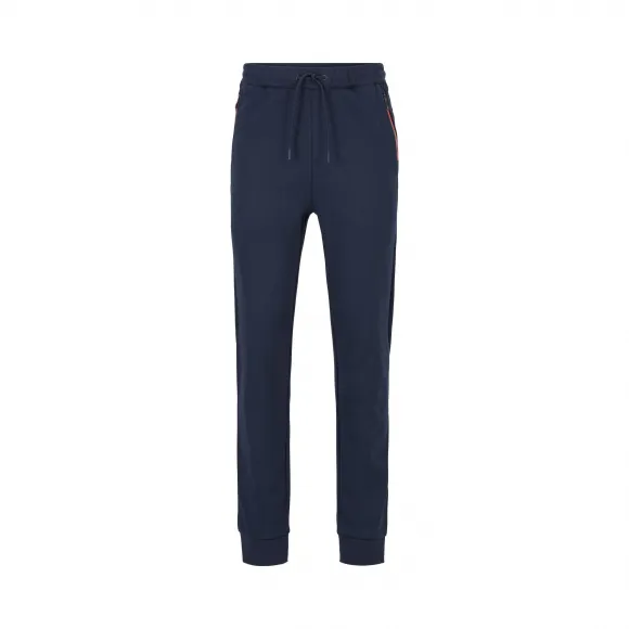 雨果博斯/Hugo Boss 男士拉链饰边修身慢跑裤 hbas50423128410