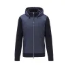 雨果博斯/Hugo Boss 男士同色系衣身兜帽针织上衣 hbas50423374402