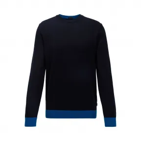 雨果博斯/Hugo Boss 男士流行色圆领棉质毛衣 hbas50423399402