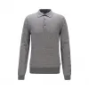 雨果博斯/Hugo Boss 男士Polo 领棉麻针织毛衣 hbas50423404030