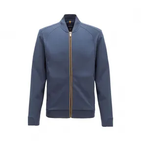 雨果博斯/Hugo Boss Porsche x BOSS联名款男士棉质混纺拉链运动衫 hbas50423715406