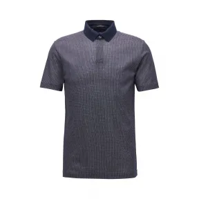 雨果博斯/Hugo Boss 男士双色意大利棉修身 Polo 衬衫 hbas50423774402