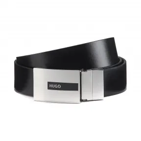 雨果博斯/Hugo Boss 男士双扣头皮革腰带 hbas50424442001