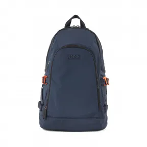 雨果博斯/Hugo Boss 男士徽标肩带纹理尼龙背包 hbas50425400411