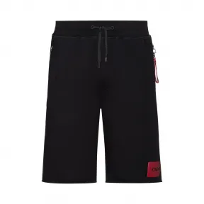 雨果博斯/Hugo Boss 男士可拆卸系列钥匙环毛边短裤 hbas50425738001