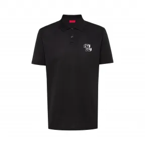 雨果博斯/Hugo Boss 男士反光立体徽标棉质珠地布 Polo 衫 hbas50425760001