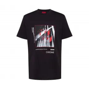 雨果博斯/Hugo Boss 男士系列主题印花宽松版型 T 恤 hbas50425762001