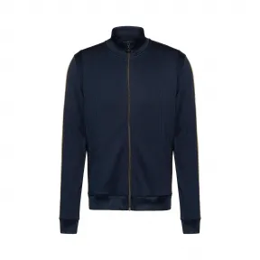 雨果博斯/Hugo Boss 男士条纹饰边常规版型卫衣 hbas50425790405