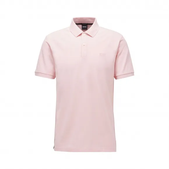 雨果博斯/Hugo Boss 男士皮马棉珠地布常规版型 Polo 衫 hbas50425985688