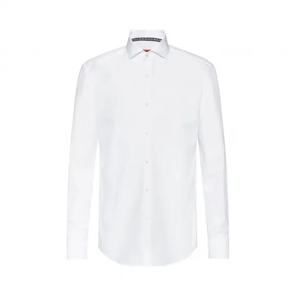 雨果博斯/Hugo Boss 男士易烫棉府绸修身衬衫 hbas50426248199