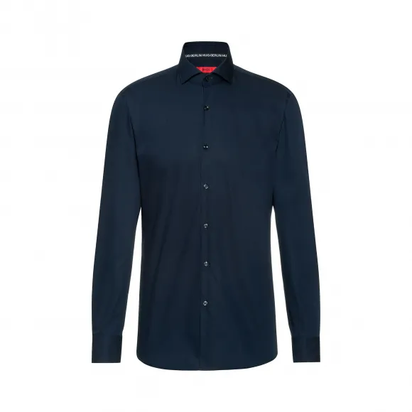 雨果博斯/Hugo Boss 男士易烫棉府绸修身衬衫 hbas50426248413