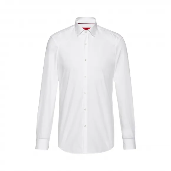 雨果博斯/Hugo Boss 男士易烫棉府绸修身衬衫 hbas50426249199