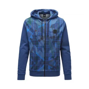 雨果博斯/Hugo Boss 男士法式毛圈布印花连帽外套 hbas50426604404