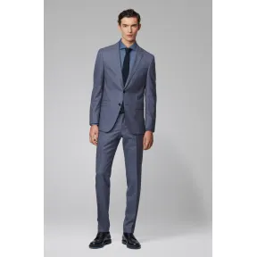 雨果博斯/Hugo Boss 男士图案初剪羊毛面料修身西装 hbas50426908473