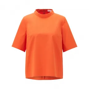 雨果博斯/Hugo Boss 女士弹力斜纹布常规版型立领上衣 hbas50426943820