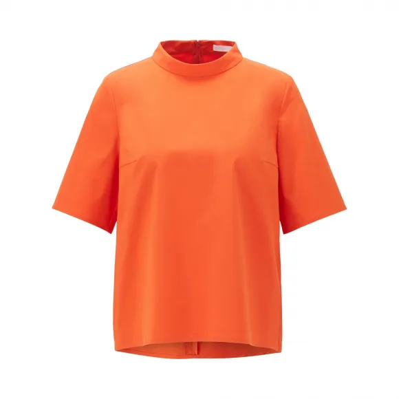 雨果博斯/Hugo Boss 女士弹力斜纹布常规版型立领上衣 hbas50426943820