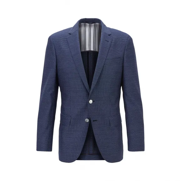 雨果博斯/Hugo Boss 男士初剪羊毛修身西服外套 hbas50427225407