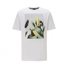 雨果博斯/Hugo Boss 男士照片印花圆领 T 恤 hbas50427922100