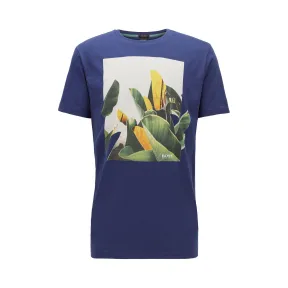 雨果博斯/Hugo Boss 男士照片印花圆领 T 恤 hbas50427922411