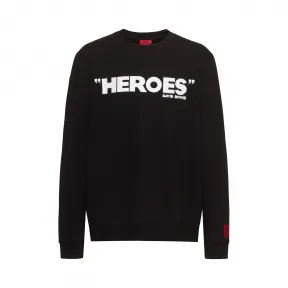 雨果博斯/Hugo Boss 男士标志性印花棉质毛圈布卫衣 hbas50427982001