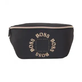 雨果博斯/Hugo Boss 男士层叠金属徽标腰包 hbas50428646001