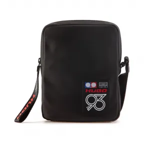 雨果博斯/Hugo Boss 男士系列徽标华达呢记者包 hbas50428656001