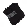 雨果博斯/Hugo Boss 男士撞色徽标细节短袜两双装 hbas50428744001