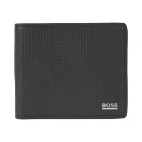 雨果博斯/Hugo Boss 男士交织字母压花皮革钱包 hbas50428900001