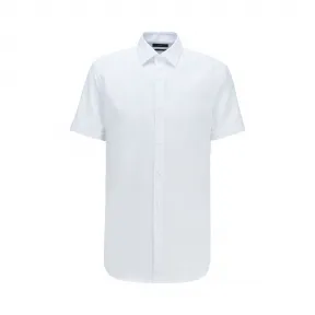 雨果博斯/Hugo Boss 男士微结构意大利棉修身衬衫 hbas50429432100