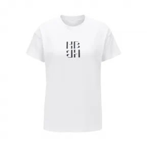 雨果博斯/Hugo Boss 女士常规版型交织字母图案上衣 hbas50430418466