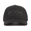 雨果博斯/Hugo Boss 男士针织面料徽标运动帽 hbas50430760001