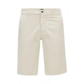 雨果博斯/Hugo Boss 轻盈弹力棉斜纹布修身休闲短裤 50430899270