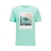 雨果博斯/Hugo Boss 夏日主题印花可回收棉质 T 恤 hbas50432988352
