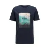雨果博斯/Hugo Boss 夏日主题印花可回收棉质 T 恤 hbas50432988404