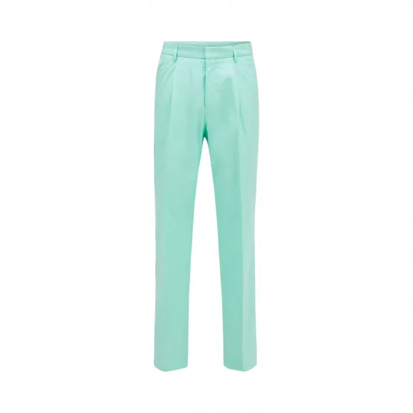 雨果博斯/Hugo Boss 棉质高腰宽松长裤 hbas50433795352