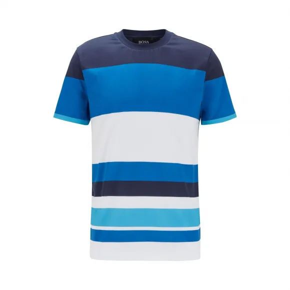 雨果博斯/Hugo Boss 液感棉质常规款 T 恤 50439252410