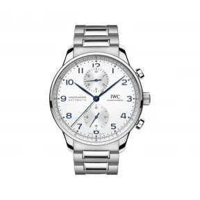 万国/IWC 葡萄牙系列 41.6MM 钢 银色 机械 男表 IW317617