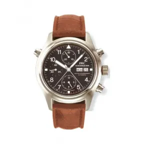 万国/IWC Pilots Double Chrono 系列 42 MM 精钢 自动机械机芯 男表 IW371307