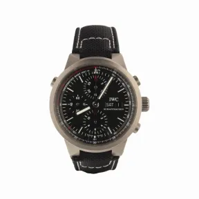 万国/IWC GST Rattrapante 43 MM 钛金属 自动机械机芯 男表 IW371537
